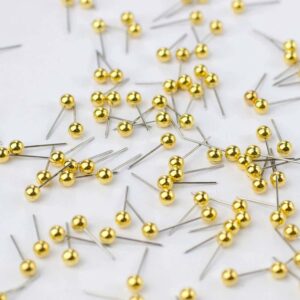 Stecknadeln-für-die-Pinnwand-Karte-Goldfarben