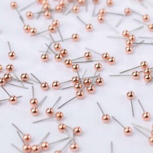 Stecknadeln-für-die-Pinnwand-Karte-Rosegold