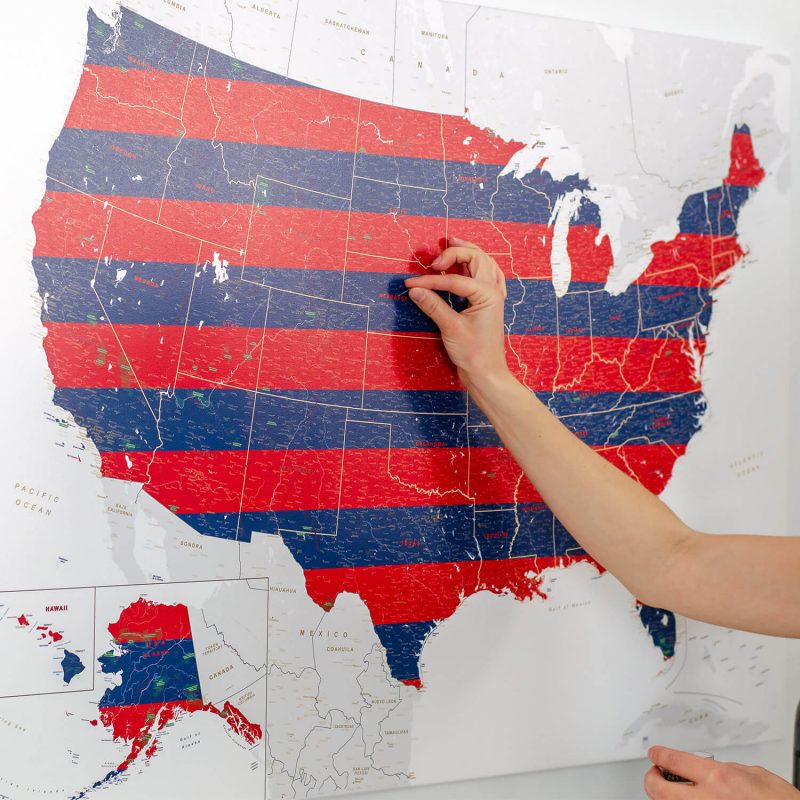 4th july home decor usa map 4th july home decor usa map