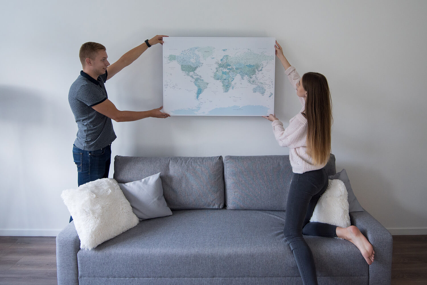 weltkarte zum pinnen tripmapworld