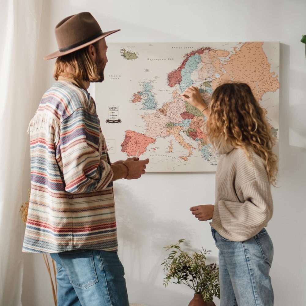 europakarte reiseziele pinnen mit pins bunte 9EU europakarte reiseziele pinnen mit pins bunte 9EU